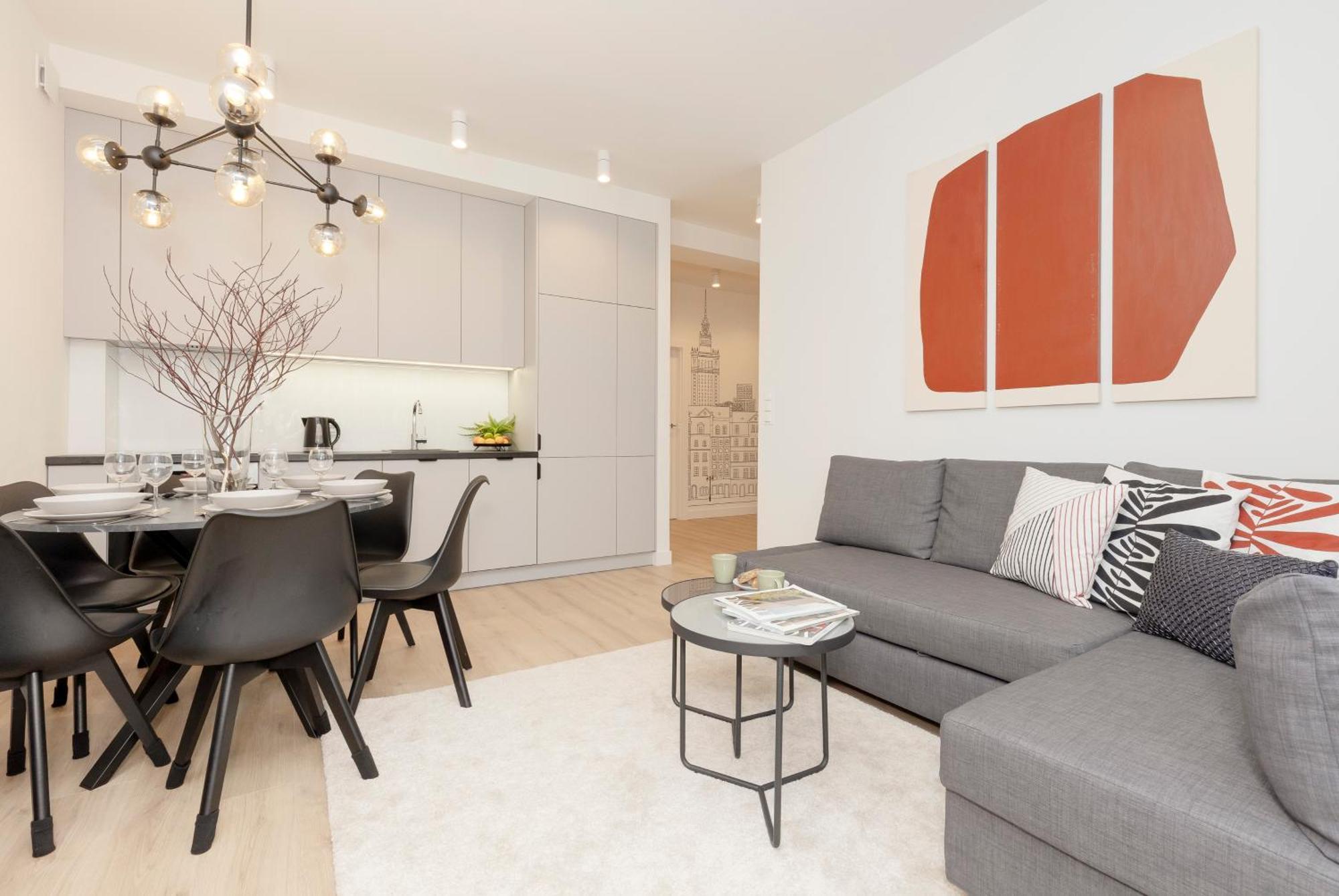 Amazing Spacious Apartments In Warsaw City Center By Noclegi Renters Extérieur photo
