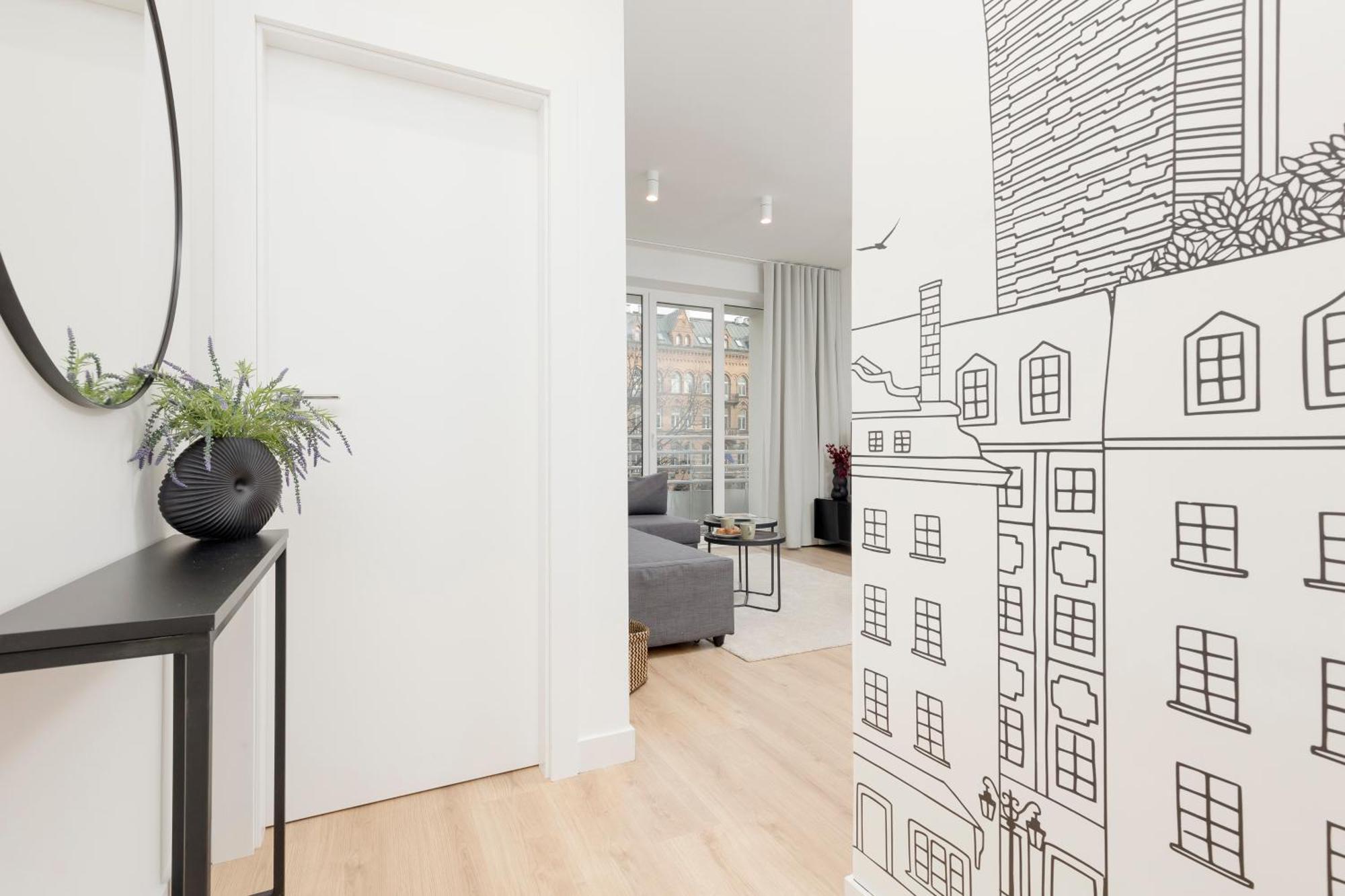Amazing Spacious Apartments In Warsaw City Center By Noclegi Renters Extérieur photo