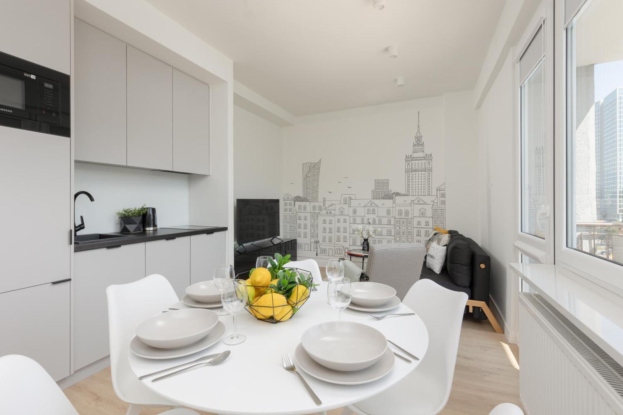 Amazing Spacious Apartments In Warsaw City Center By Noclegi Renters Extérieur photo